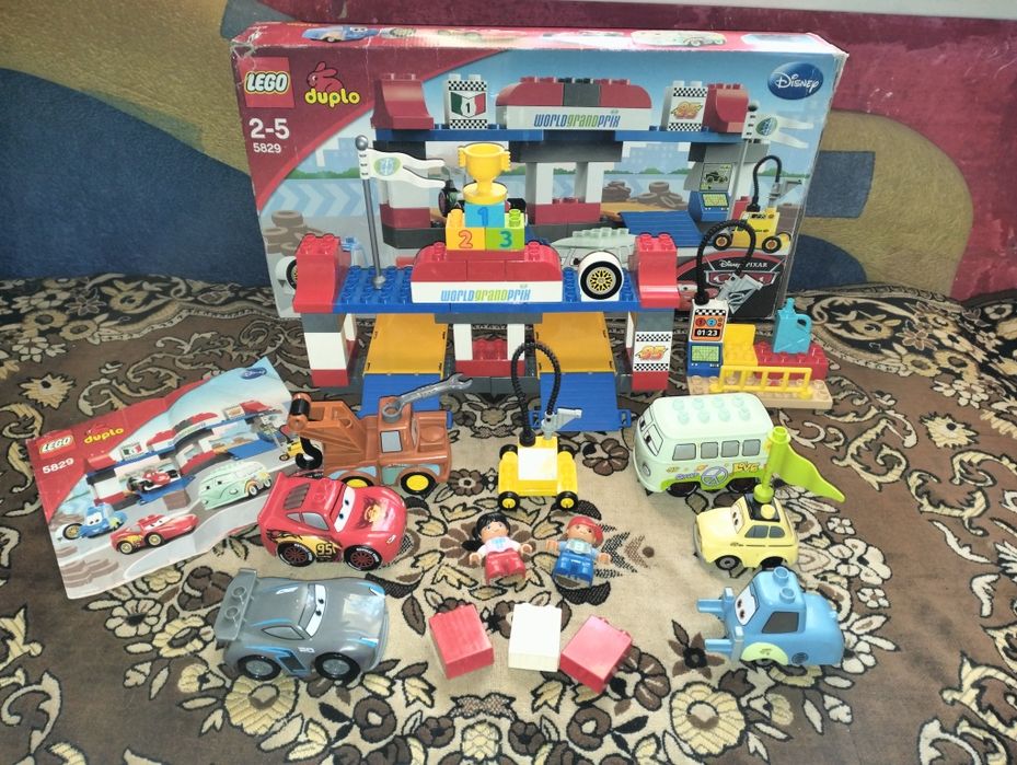 Набір серії Маквін Lego Duplo конструктор 7 шт. в наборі