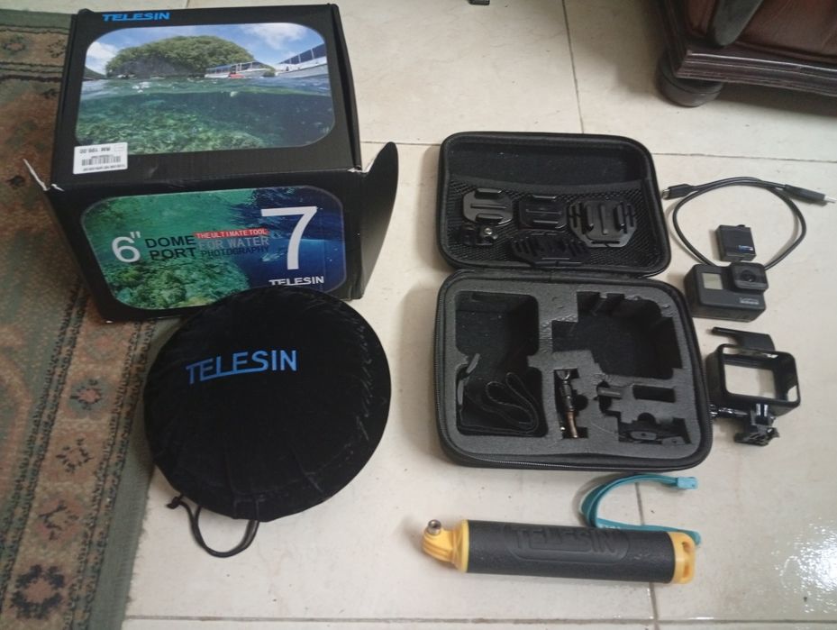 Go pro 7 - Avariada c/acessórios