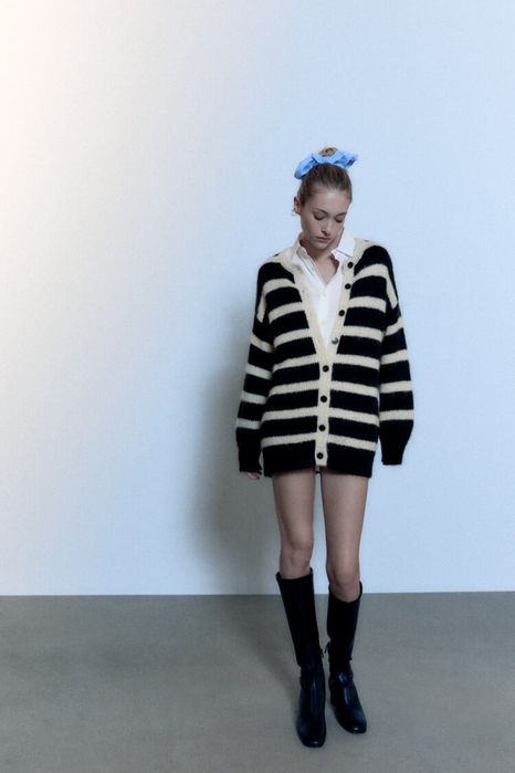 Светр свитер кардиган ZARA