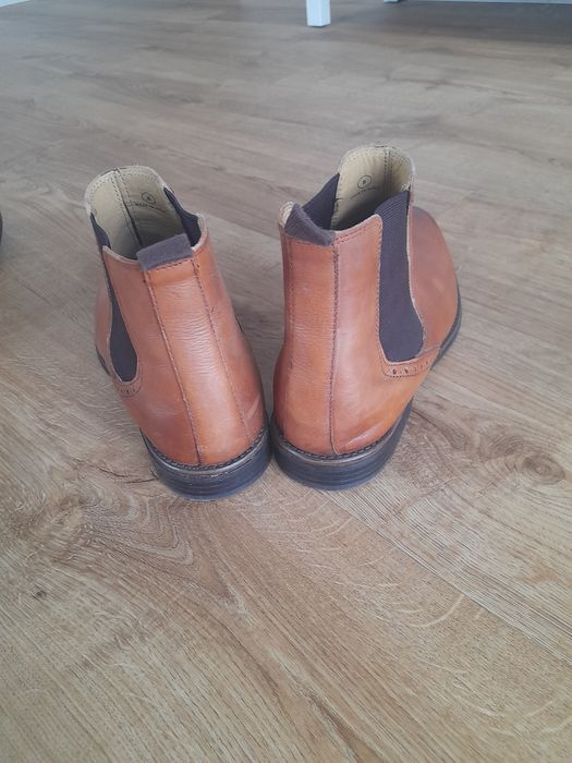 Sztyblety skórzane męskie CLARKS