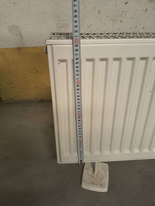 Grzejnik 3 płytowy biały 110cm szerokość