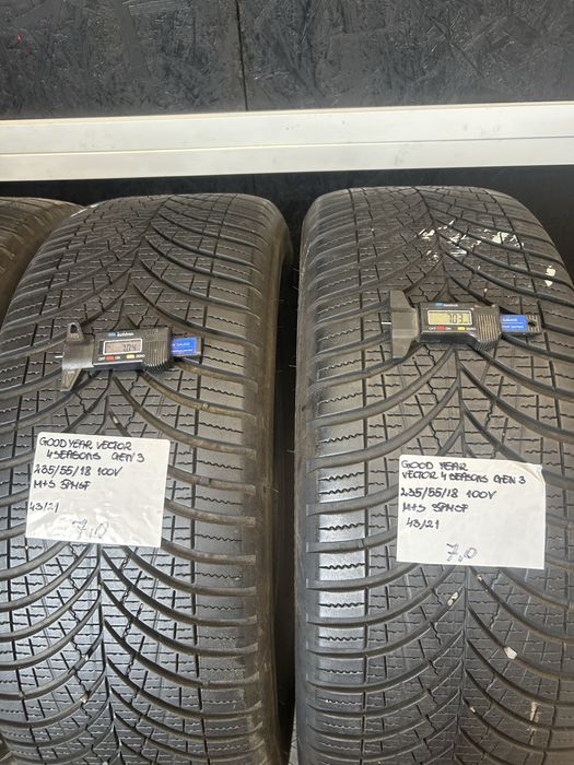 4x 235/55R18 100V GOODYEAR VECTOR 4SEASONS GEN-3 opony wielosezon M+S 3PMSF