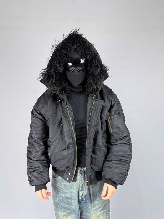 NO FAITH STUDIOS NFS Аляска куртка бомбер капюшон хутро курточка