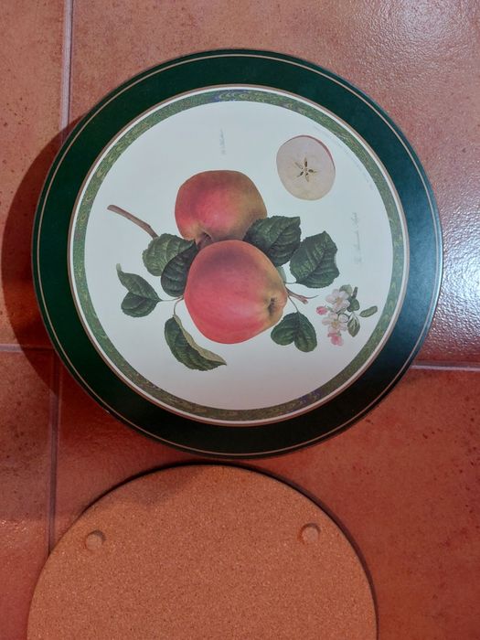 6 bases de pratos da "the royal horticultural society collection"