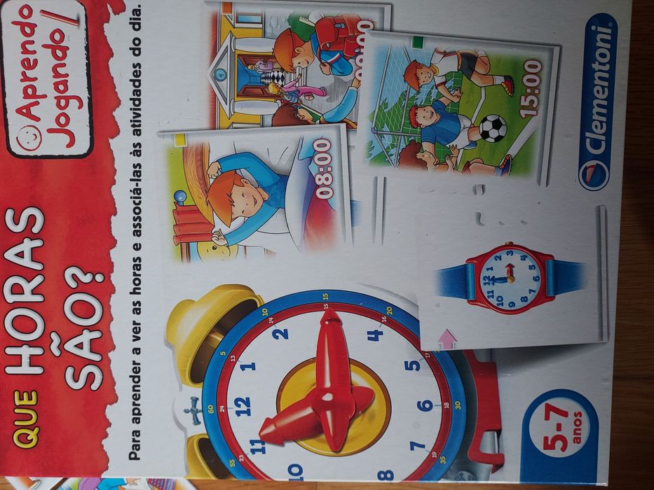 Jogo "Que horas são?"