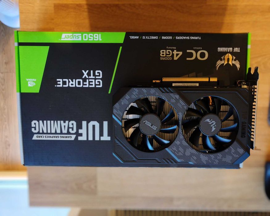 Asus GTX 1650 Super, 4GB DDR6