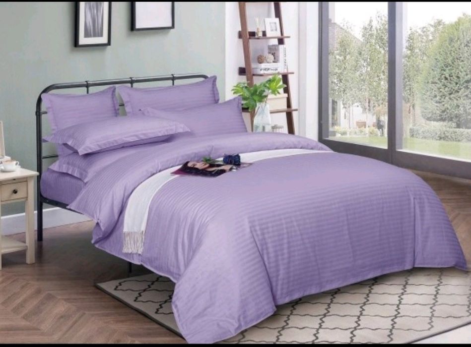 Пошив постельного из страйп-сатина