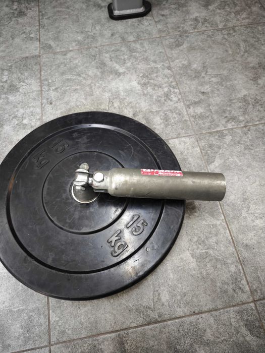 Uchwyt do wiosłowania sztangą olimpijską landmine