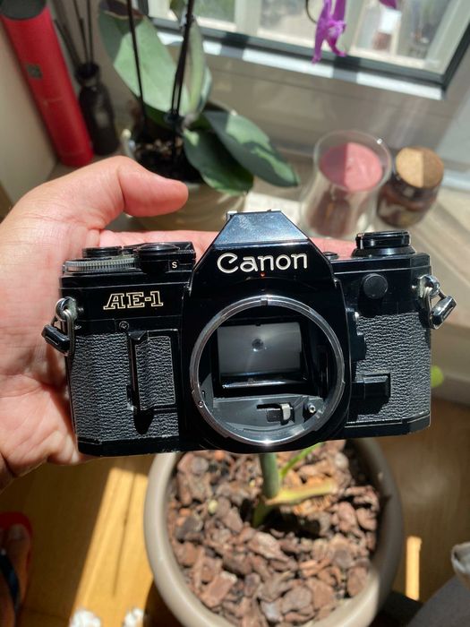 Canon AE-1 - Testada e funcional