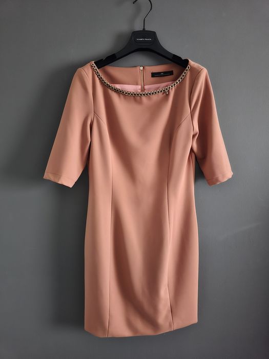 Sukienka elegancka klasyczna Elisabetta Franchi , Celyn b rozmiar s-m