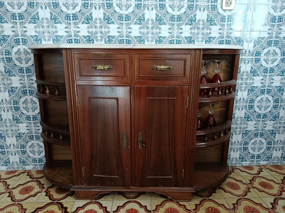 Consola / sapateira em pinho