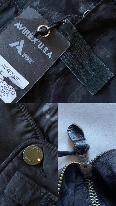 Avirex M-65 Field Camo Overshirt Jacket куртка овершот авирекс камо