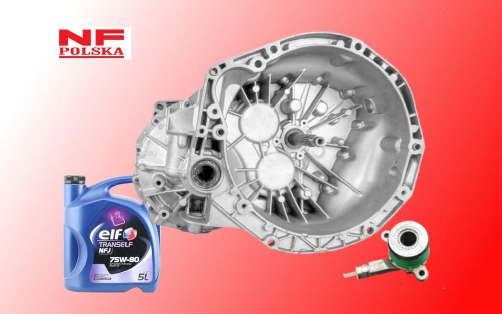 skrzynia biegów + wysprzęglik nissan interstar primastar 1.9 pk6