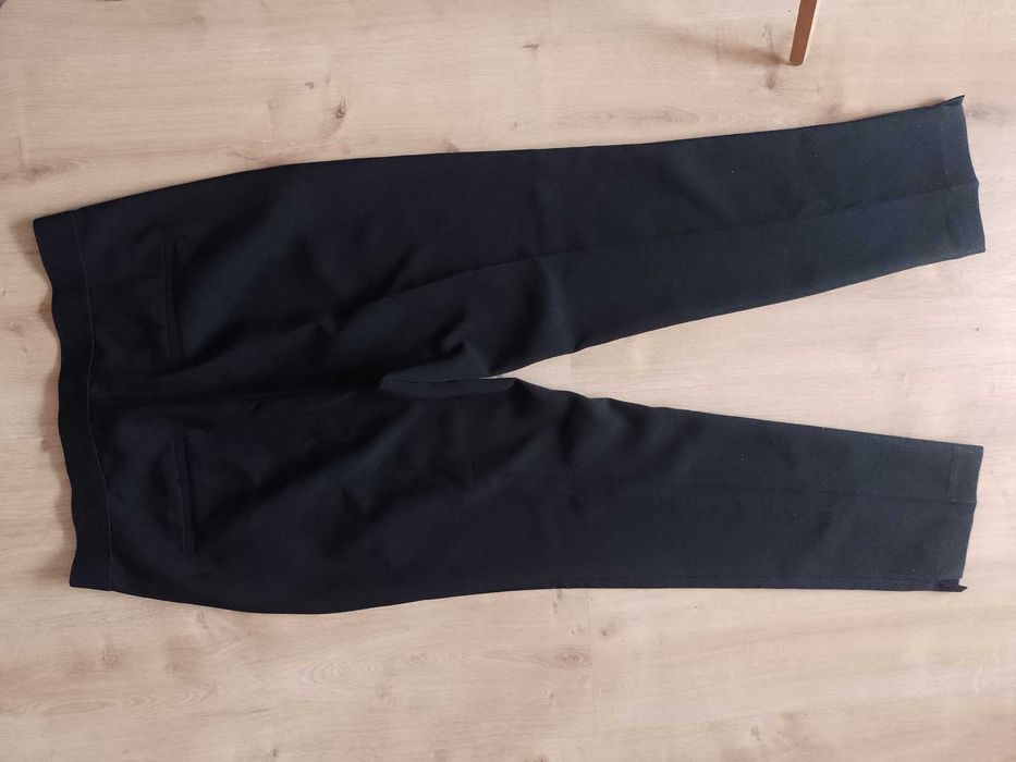 Spodnie klasyczne czarne damskie rozm 40
