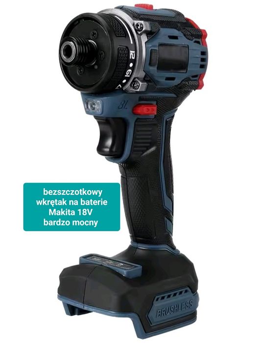 Wkrętak Zakrętarka Wkrętarka na baterie Makita 18V bezszczotkowa
