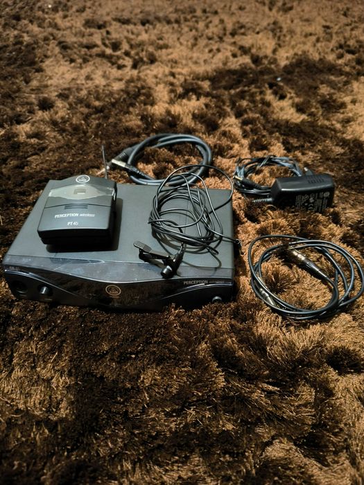 Microfone de lapela - AKG PW45 - Para Igrejas bandas e teatros