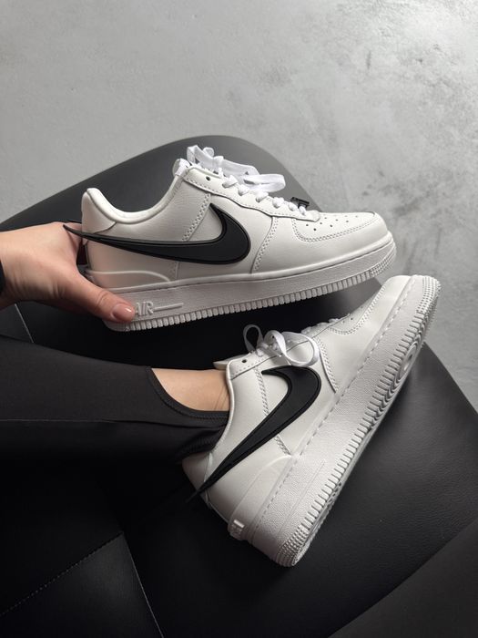 Кросівки Кроссовки Nike Air Force 1 Low x AMBUSH White Black Кросовки демісезон