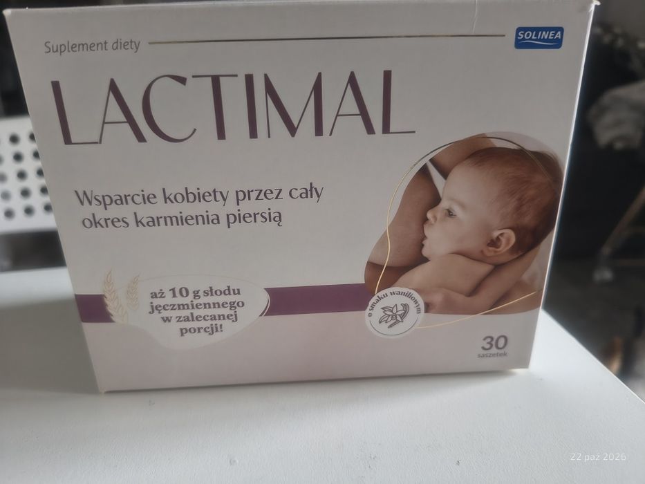 Lactimal  30 saszetek (odpowiednik femaltiker) na owy smak waniliowy