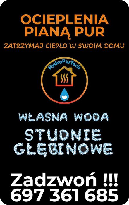 Studnie głębinowe /Własna woda / Wiercimy - uzbrajamy. ZAPRASZAMY