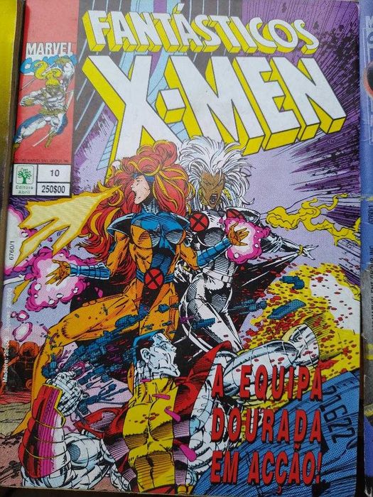 Revistas BD Fantásticos X-Men de 1995, 1996 e 1997