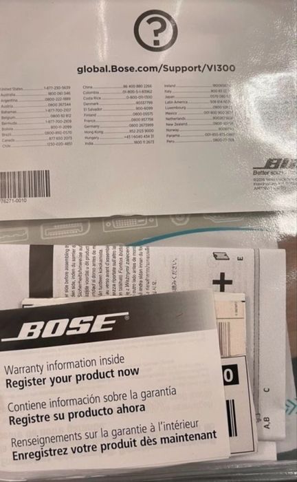 Саундбар Bose sound touch 300