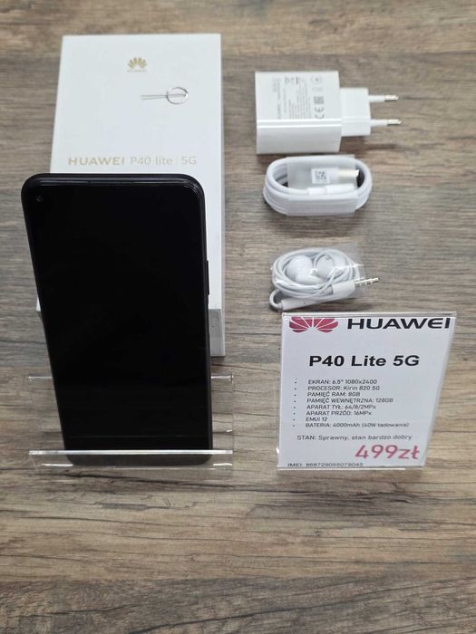 Huawei P40 Lite 5G 8/128GB stan dbd gwarancja
