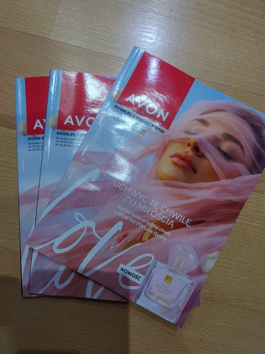 Zestaw avon katalogi maj