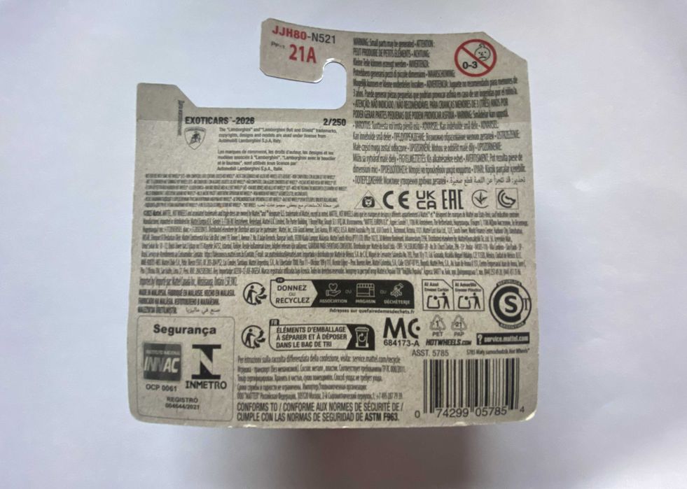 Hot wheels 16 Lamborghini centenario Roadster/Cabriolet Décapotable