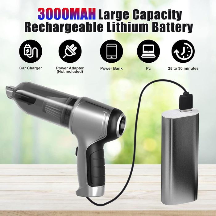 Odkurzacz samochodowy podręczny bezprzewodowy mini odkurzacz przenośny