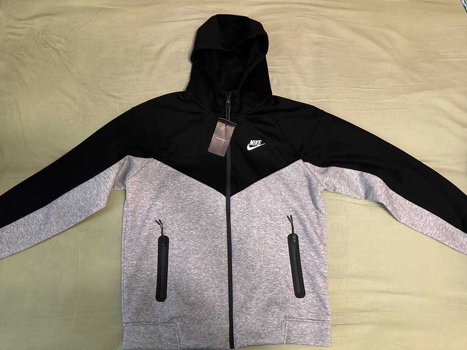 Кофта Nike tech fleece зипка найк теч флис