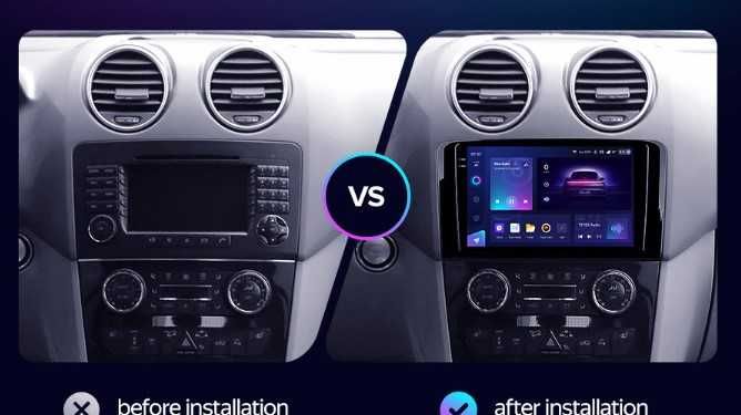 Штатна 2 DIN Автомагнитола магнітола Mercedes  ML GL ML350 GL320 X164