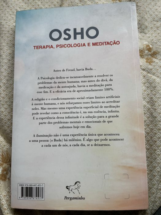 Osho terapia, psicologia e meditacao