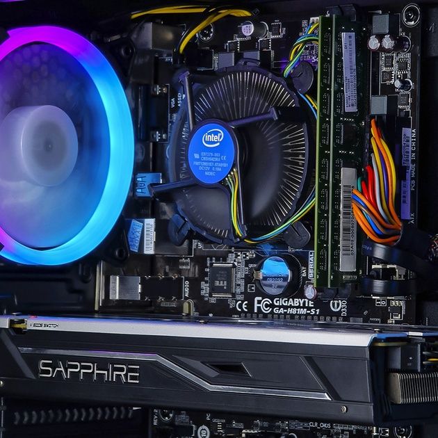 Ігровий ПК Nitro - Intel Core i5-4460 / RX 470 4GB / RAM 16GB / SSD 12