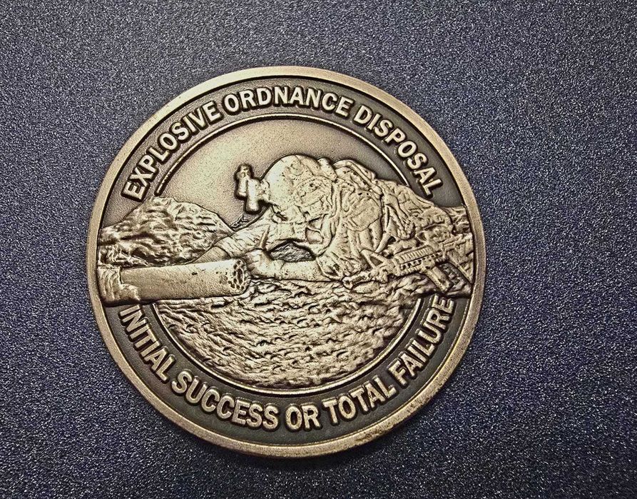 Coin Jednostki Wojskowej GROM 50 mm EOD