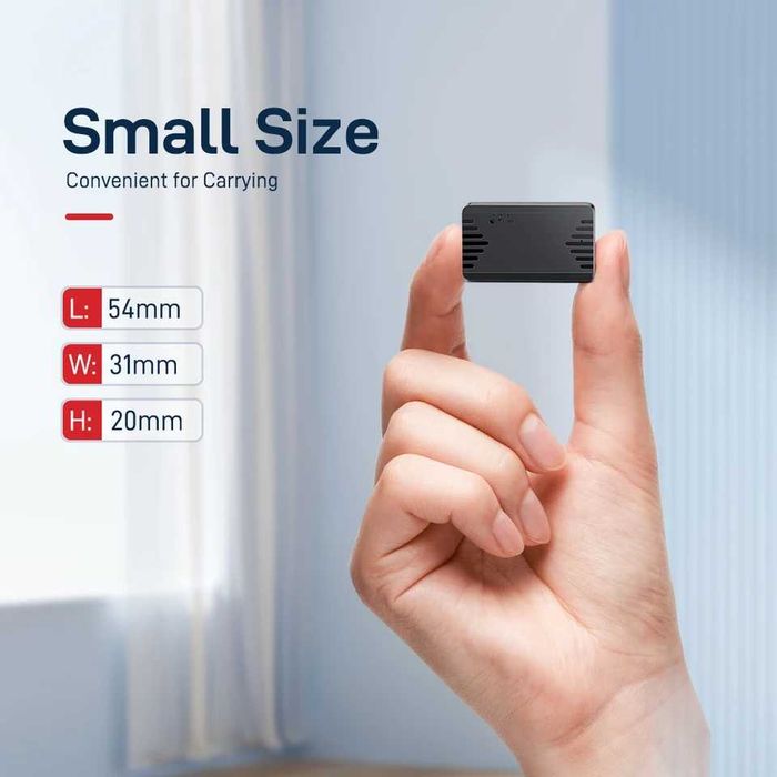 Mini Lokalizator GPS Podwójny Mikrofon Podsłuch Micodus ML100G 4G SIM