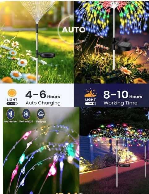 Oświetlenie LED solarne.  Wybieraj dowolnie.