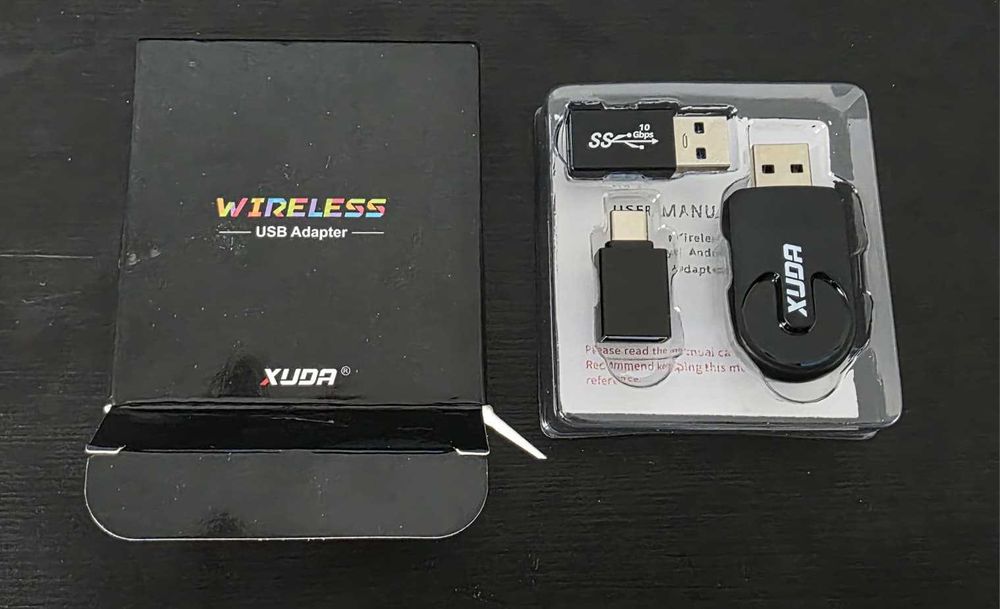 Adaptador Wireless XUDA Carplay/Android Auto