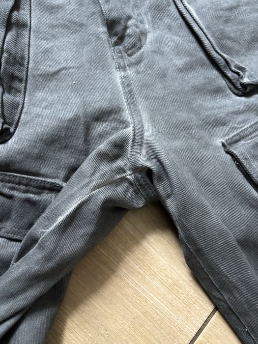 Low Lights Studios Oil Dyed Multipocket Cargo Pants Spodnie Bojówki Baggy XS