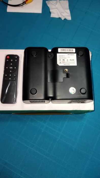 Projetor 5G, WI-FI Screen Mirroring Wireless 1080P, Bluetooth 5.0