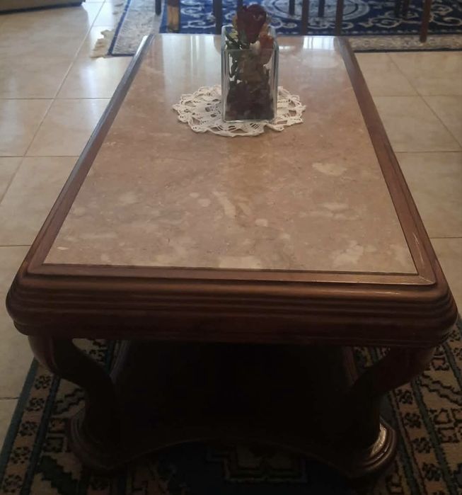 Mesa de centro de madeira