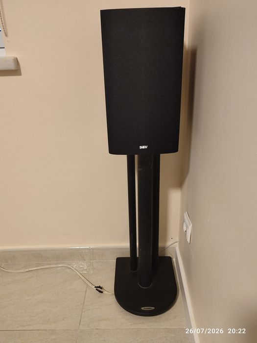 Sistema Som B &W, Sub Woofer ativo Monitor audio e Amplificador Onkyo
