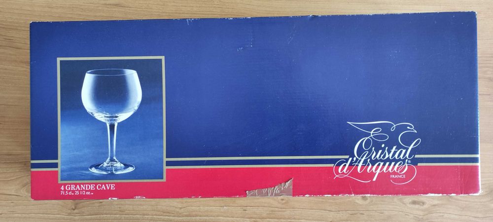 8 Copos para Gin Grande Cave Cristal d'Arques