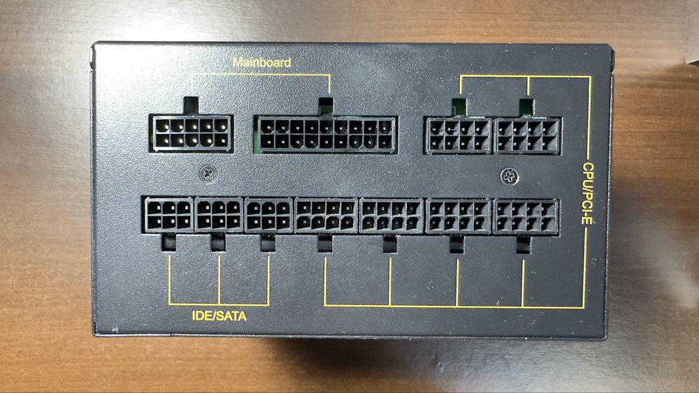 Блок живлення модульний 750w VINGA VPS-750GV2 GOLD