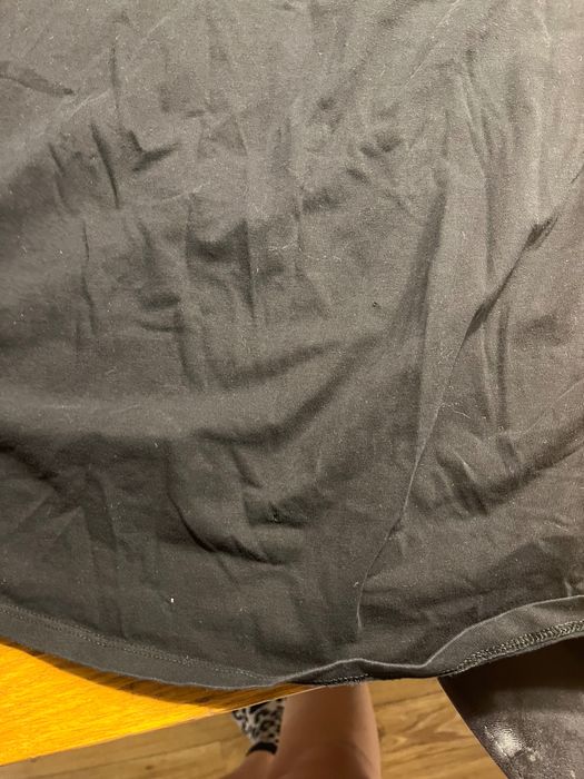 Czarna sukienka ciążowa plus dwie bluzki H&M