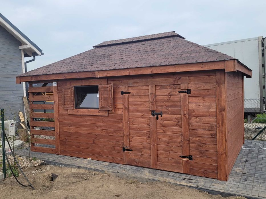 Promocja! Domek narzędziowy BARTEK 5x4 Drewutnia DREWNOTRIK.PL