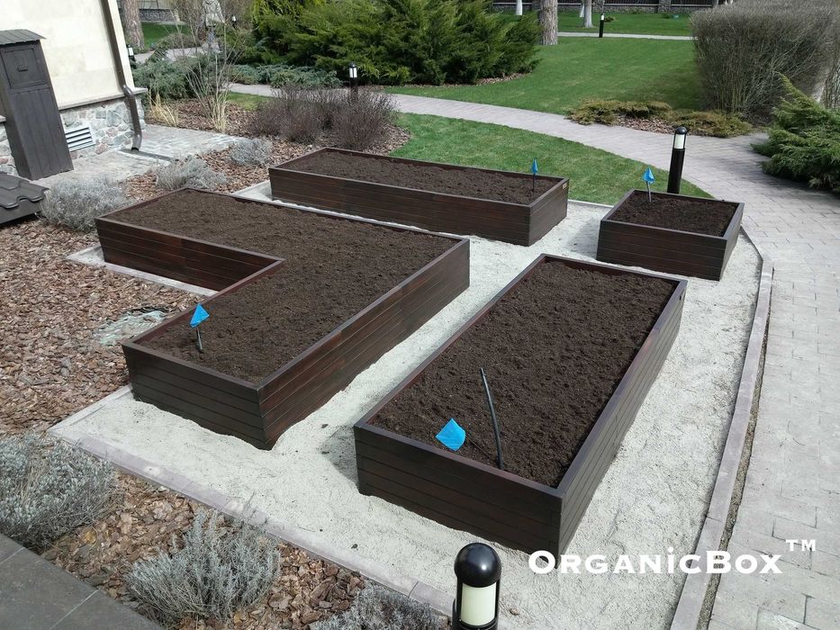 Огорожа для клумб, грядок, багатоярусні високі грядки купити в Україні