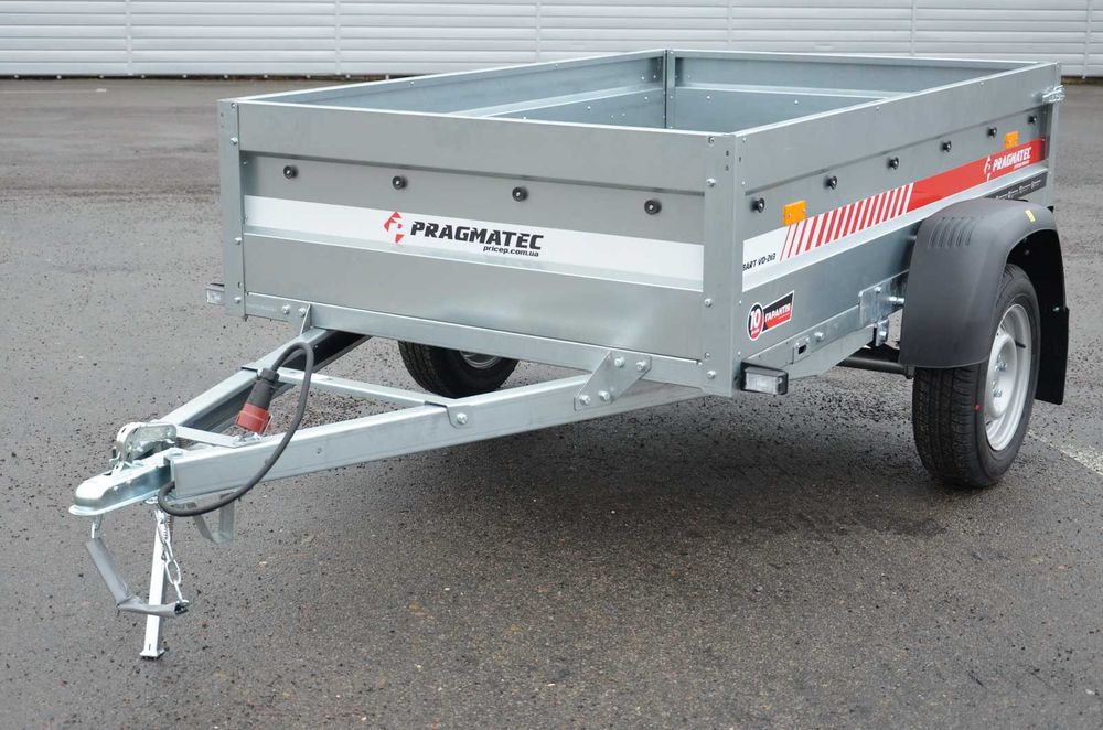 Легковий причіп Любарт / легковой прицеп одноосный оцинкованный