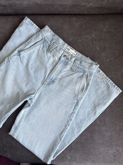 Трендові світлі джинси Zara!!  стан ідеальний