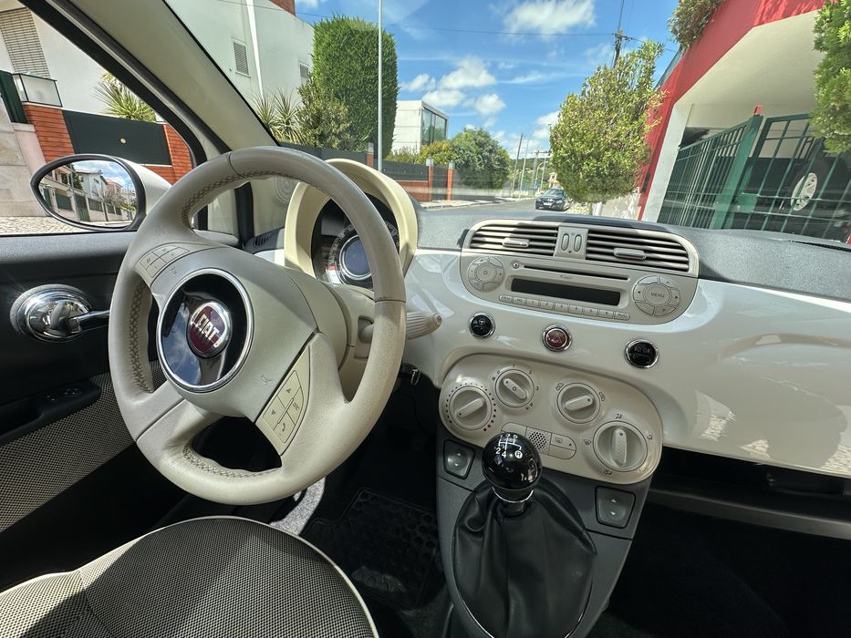 Fiat 500 1.2 gasolina  “novo”