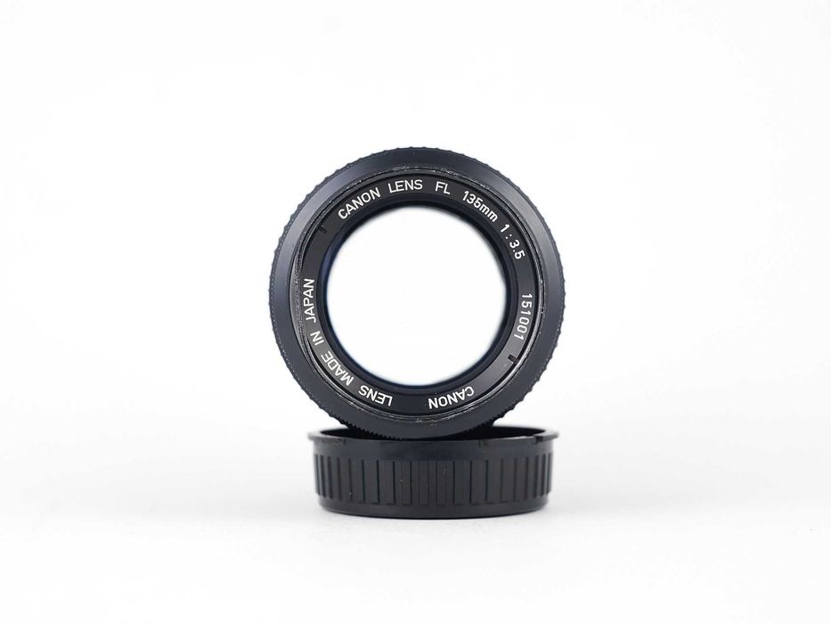 Canon FL 135mm f3.5 - montagem Canon FL/FD
